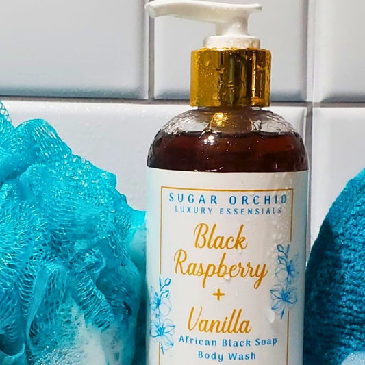 African Black Soap Liquid Wash: The Ultimate Skincare Solution - Sugar Orchid Luxury Essentials