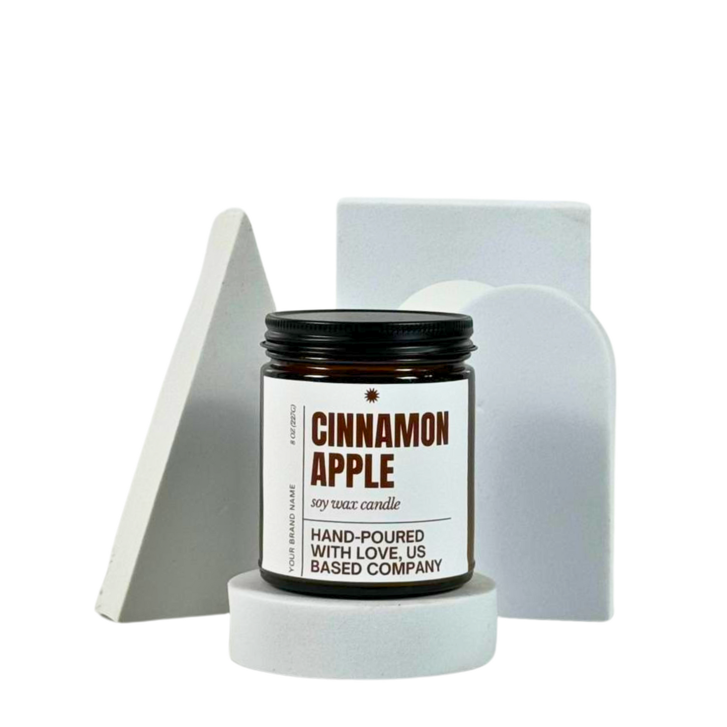 Wholesale Candles - Amber Screw Top