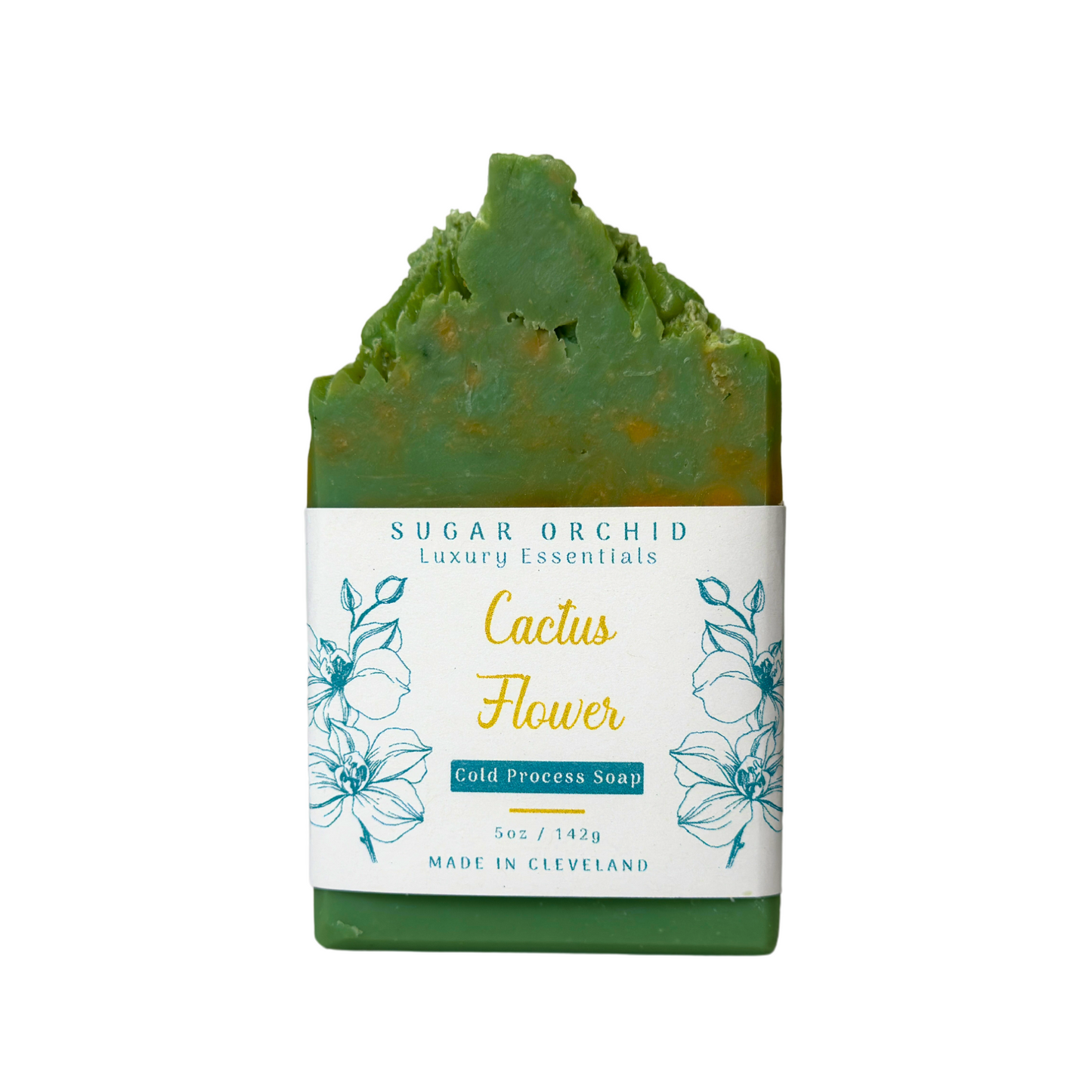 Natural Cactus Flower Handmade Bar Soap