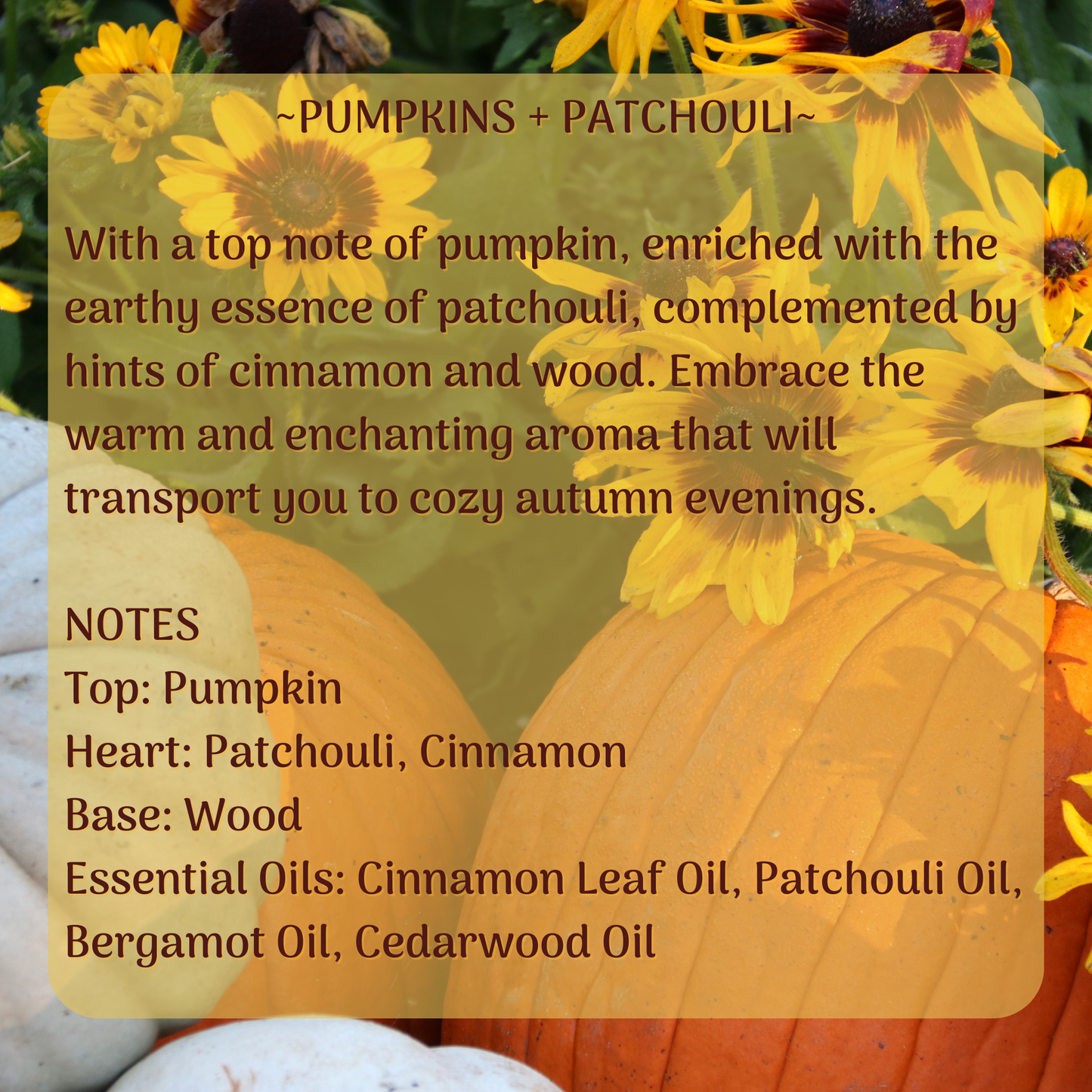 Pure Bliss Candle - Fall Scents