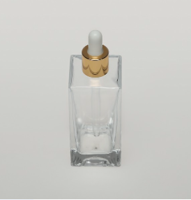 Square Gold Top Wholesale Body Oil