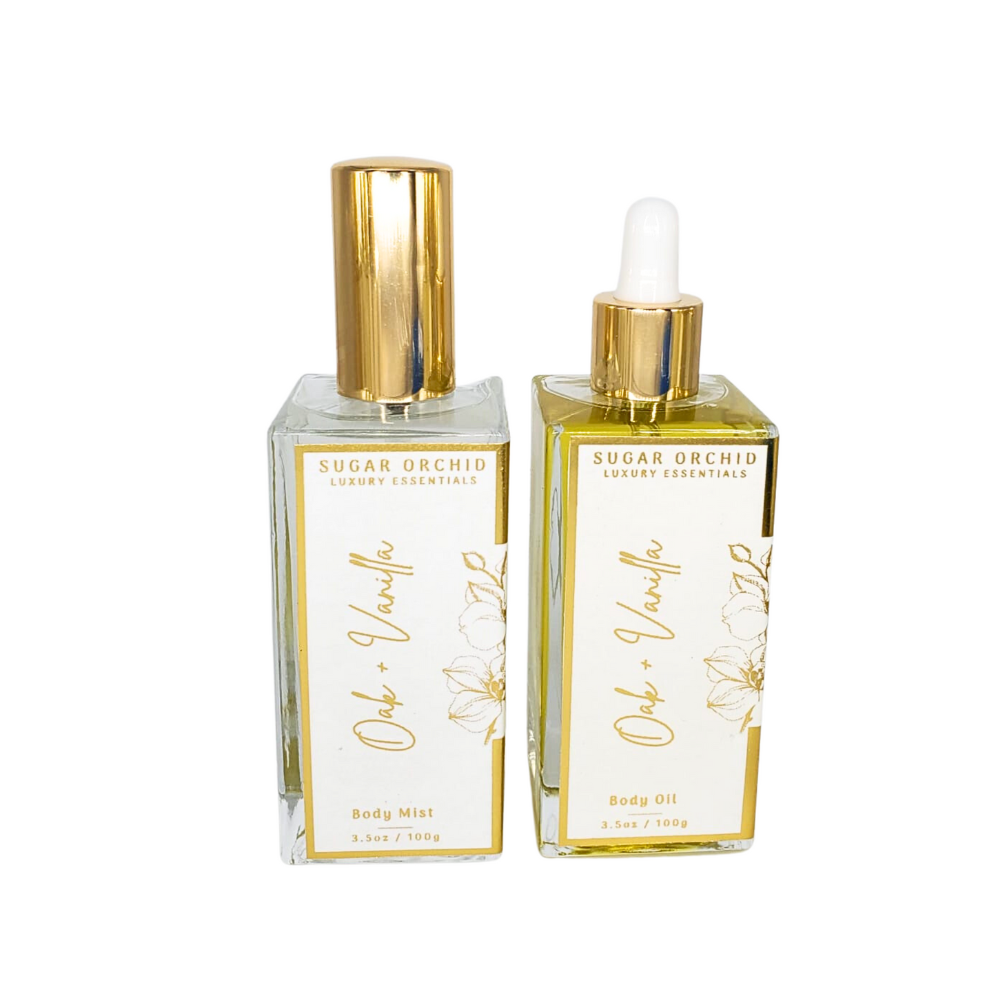Body oil and Body Spray SET