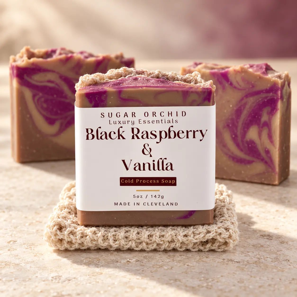 Black Raspberry and Vanilla soap