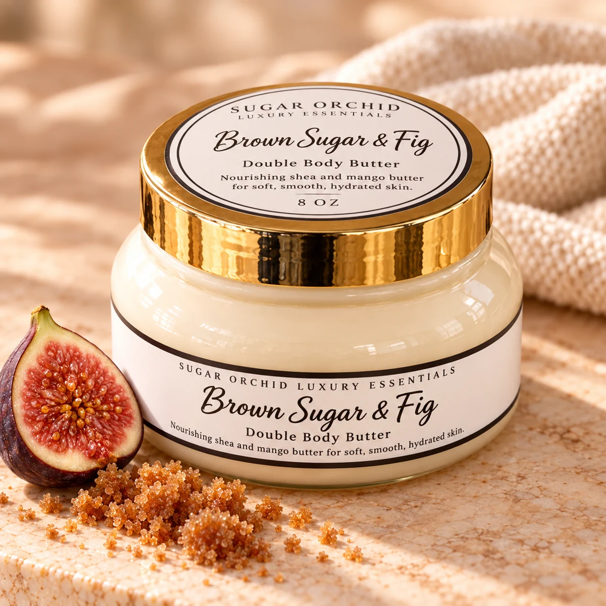 Brown Sugar & Fig Whipped Body Butter