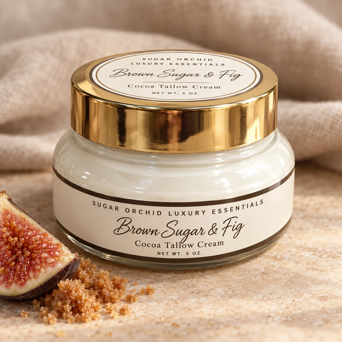 Brown Sugar & Fig Cocoa Tallow Cream