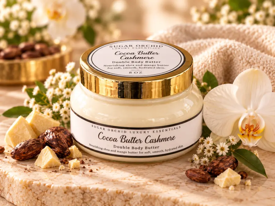 Cocoa Butter Cashmere body butter