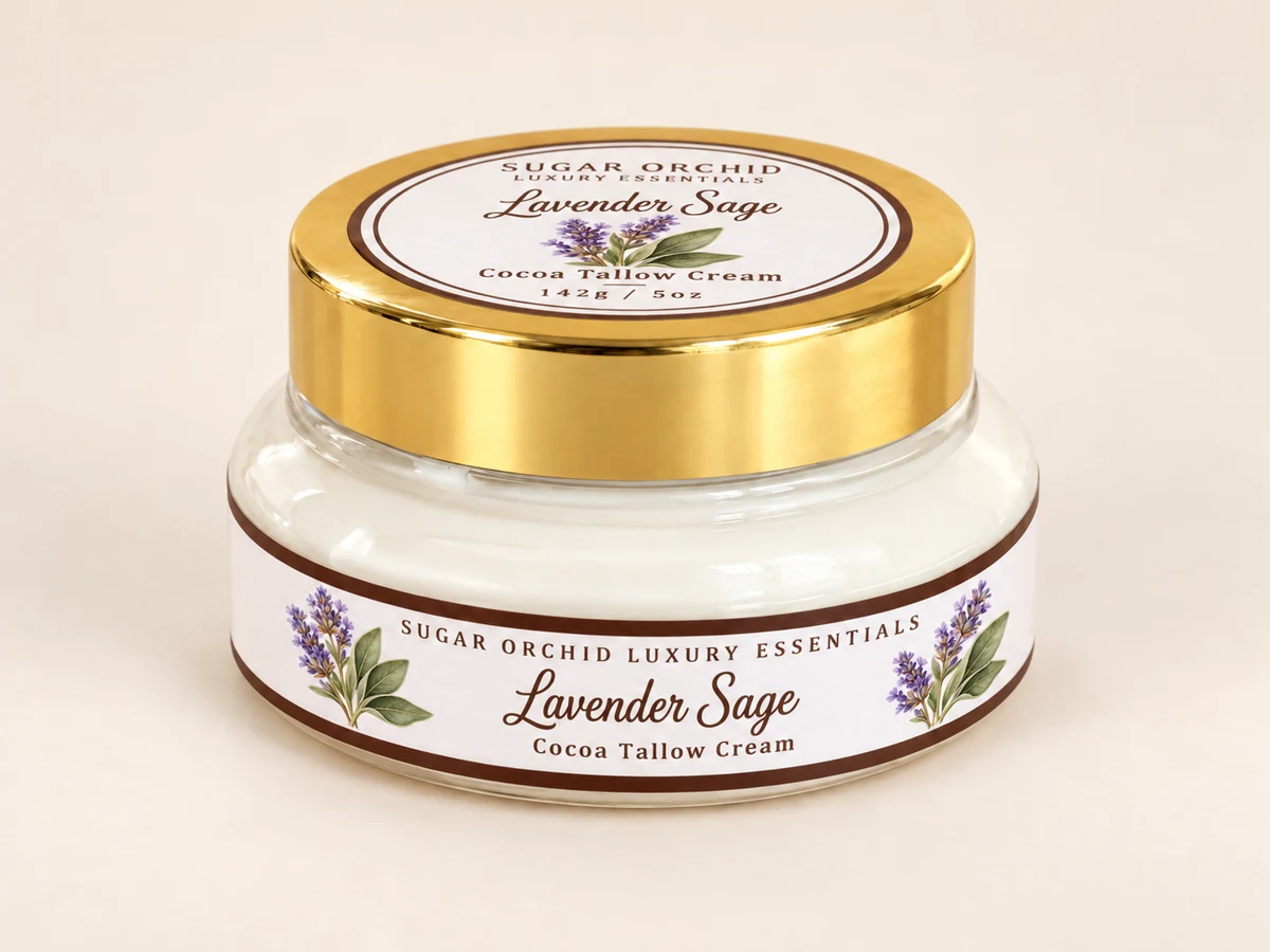 Lavender Sage Cocoa Tallow Cream