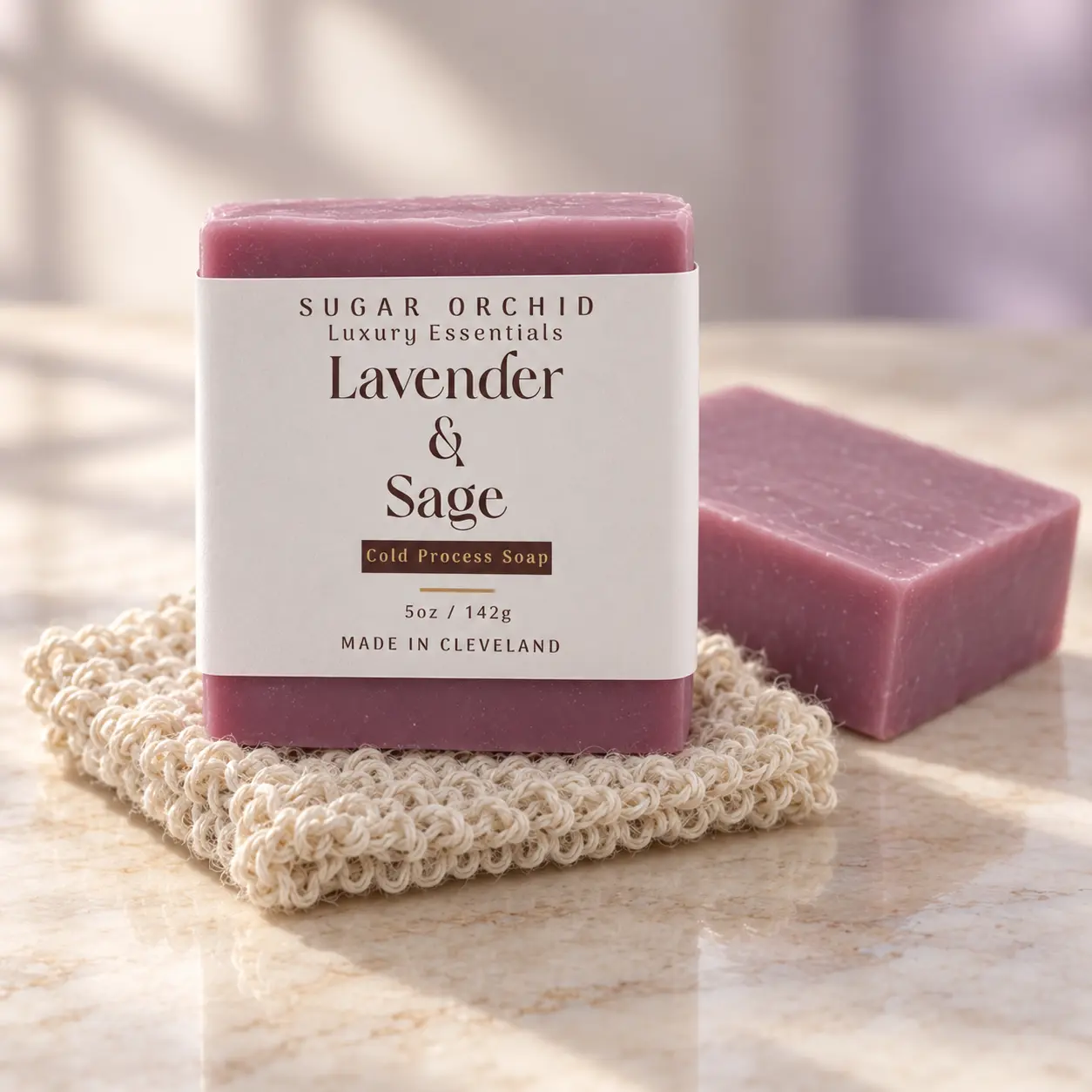 Lavender and Sage soap