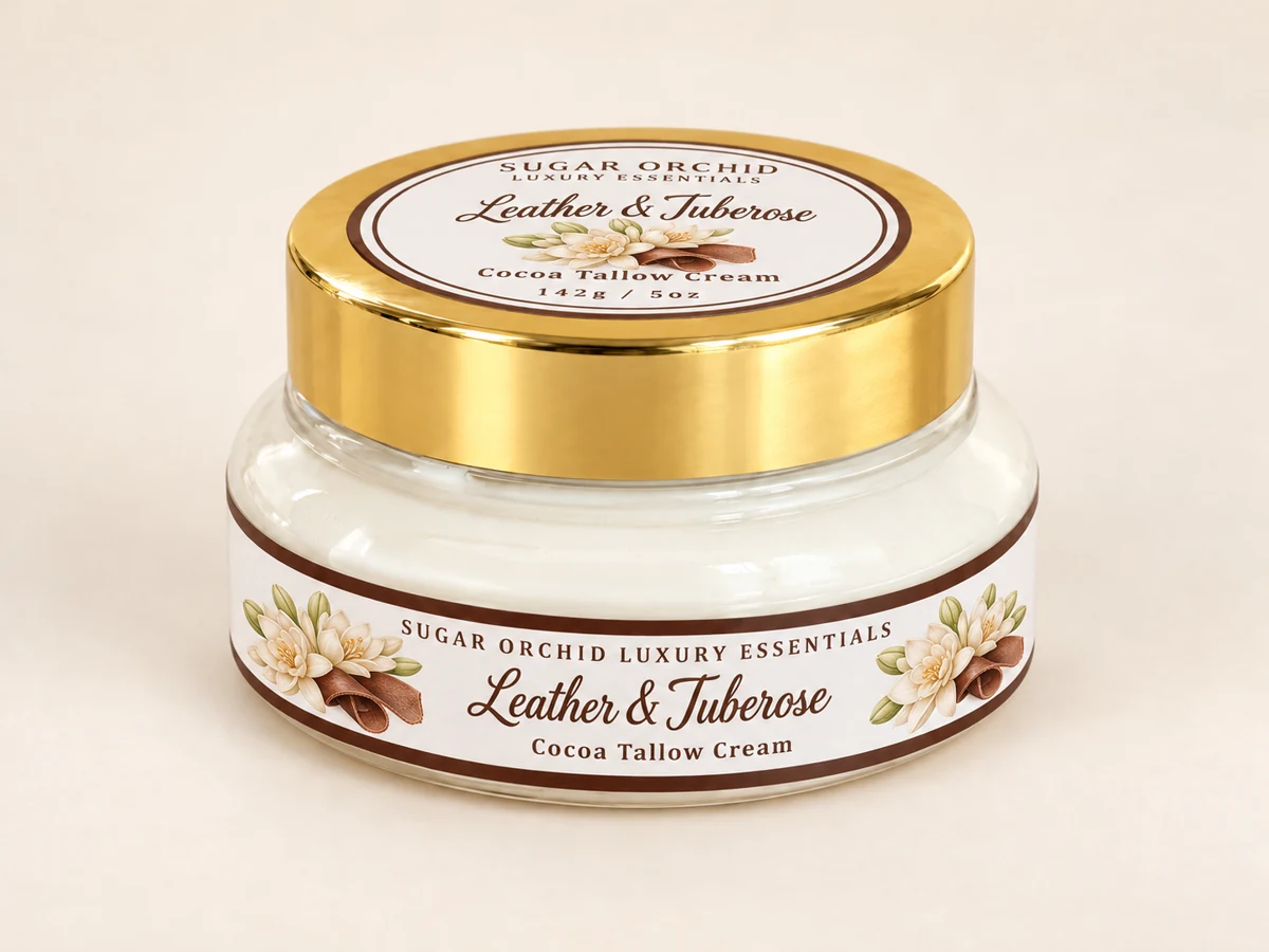 Leather & Tuberose Cocoa Tallow Cream