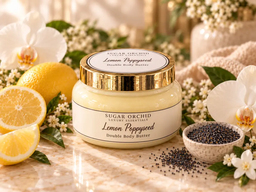 Lemon Poppyseed body butter