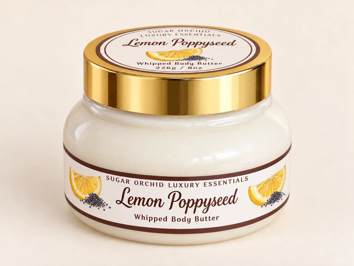 Lemon Poppyseed Whipped Body Butter