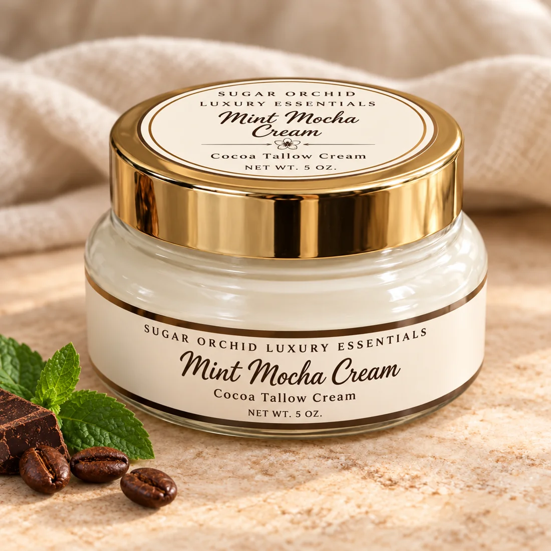 Mint Mocha Cream Cocoa Tallow Cream