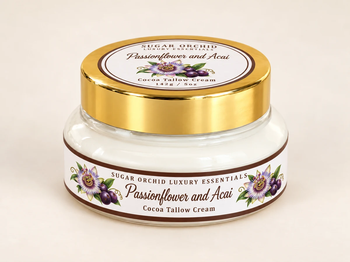 Passionflower & Acai Cocoa Tallow Cream