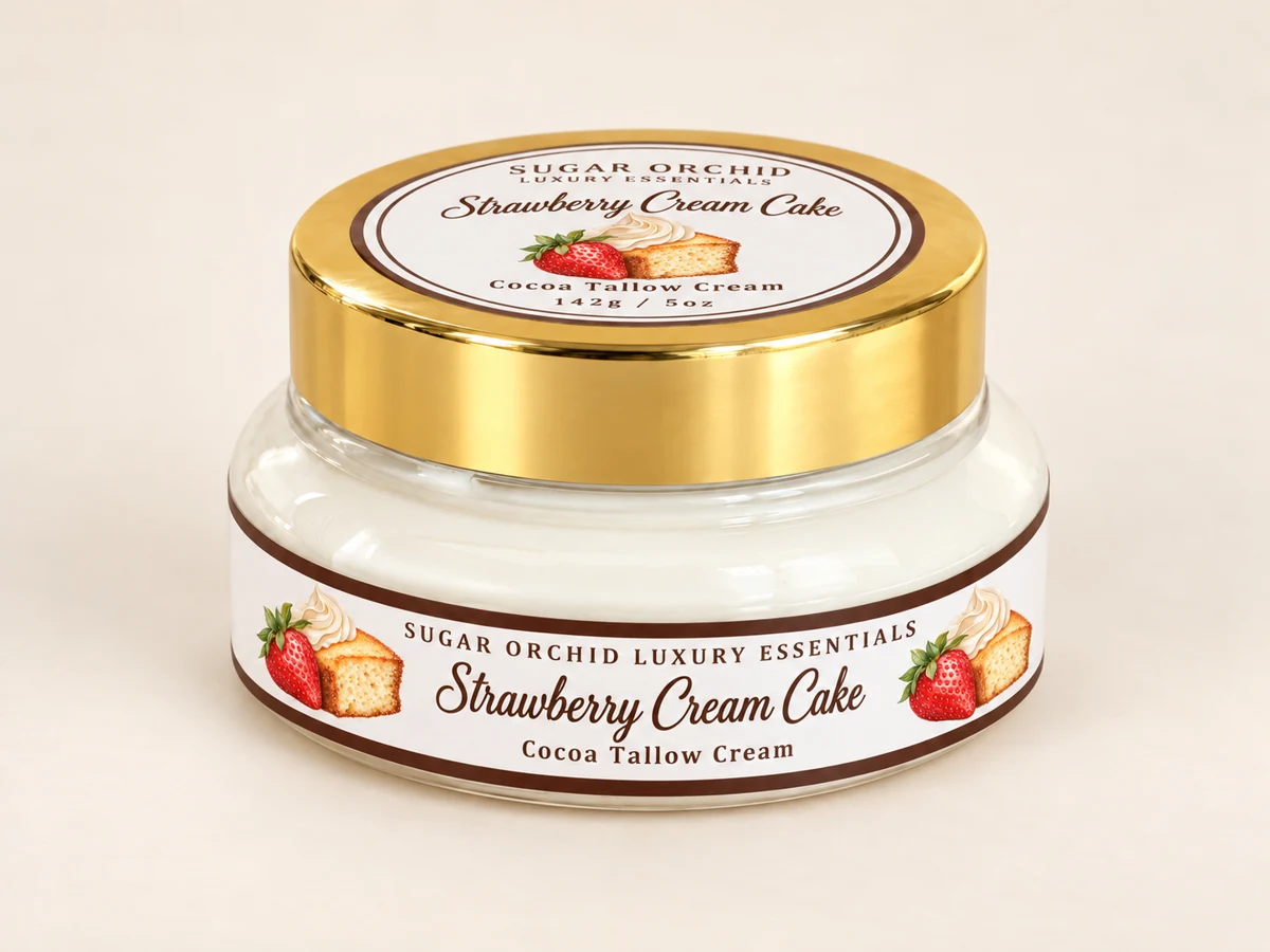 Strawberry Cream Cake Cocoa Tallow Cream