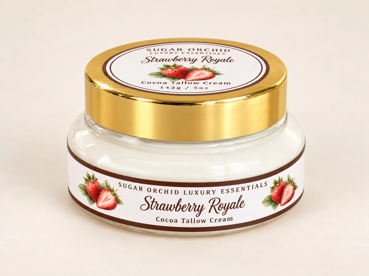 Strawberry Royale Cocoa Tallow Cream
