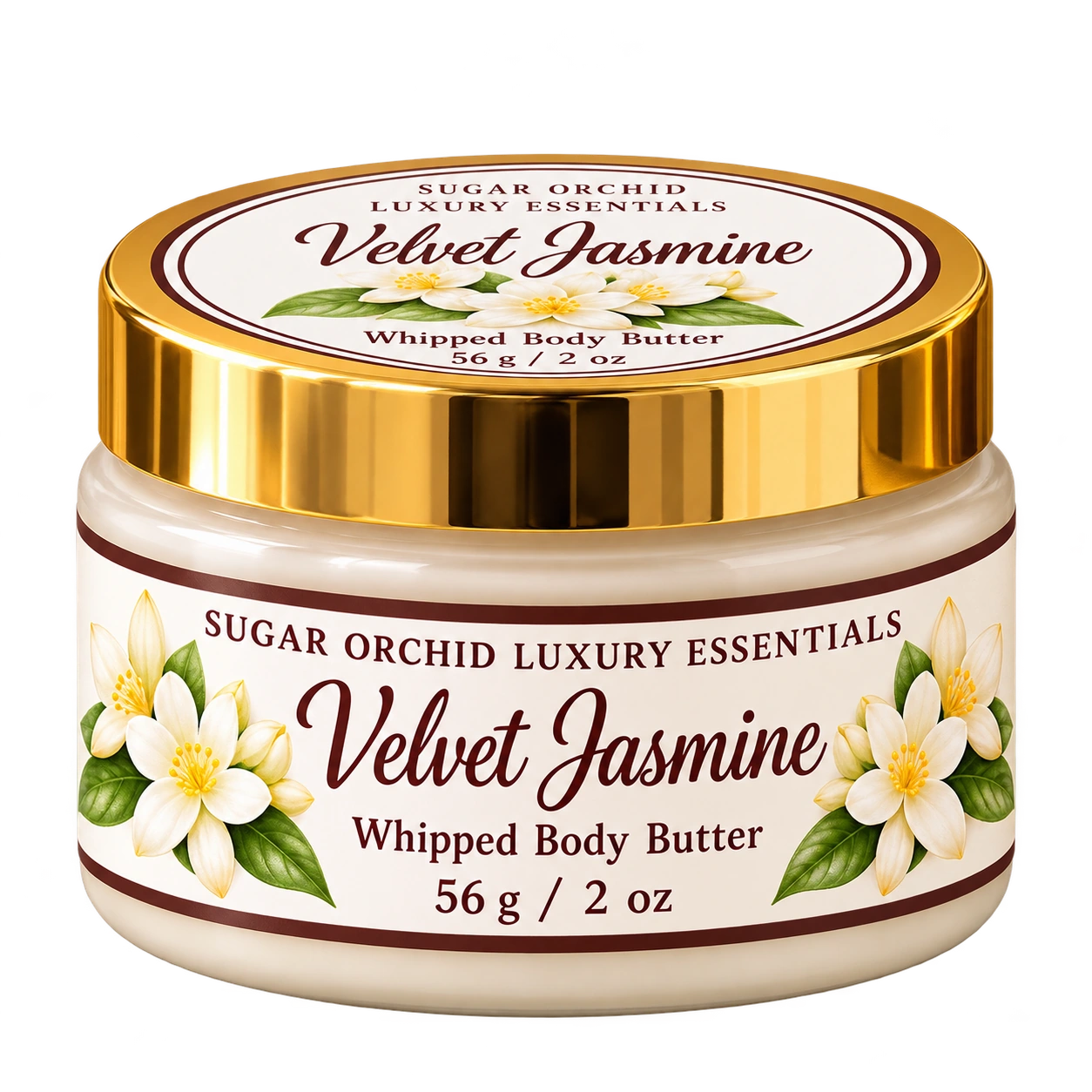 Velvet Jasmine Body Butter, 2 oz jar from the Discovery Collection