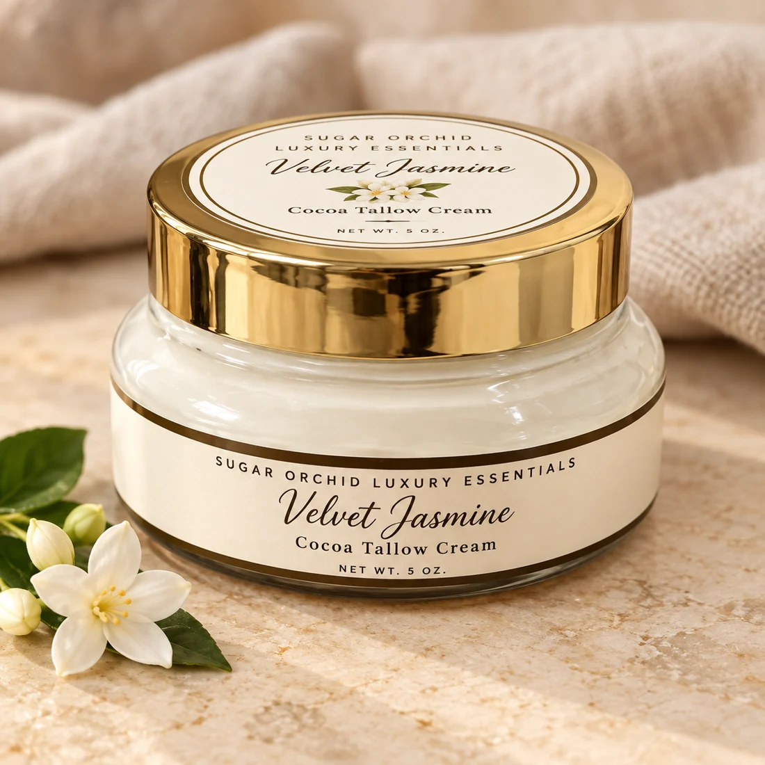Velvet Jasmine Cocoa Tallow Cream