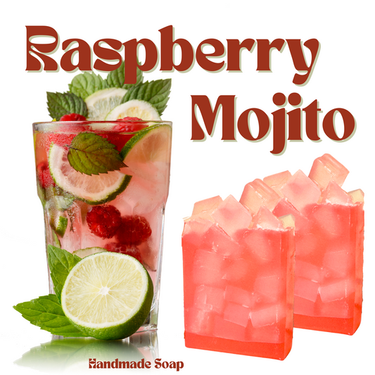 Raspberry Mojito Handmade Bar Soap