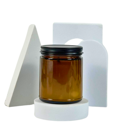 Wholesale Candles -  Amber Screw Top