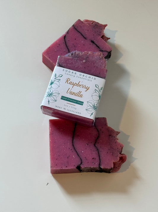 Raspberry Vanilla Bar Soap