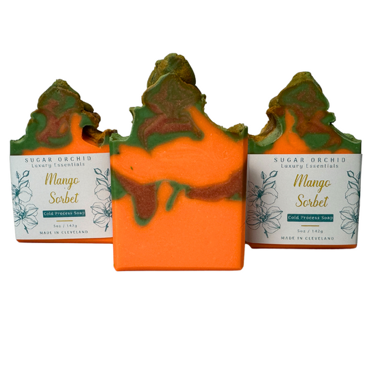 Mango Sorbet Handmade Soap