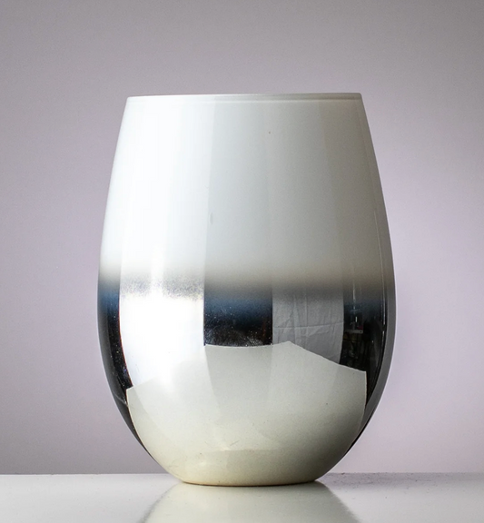 White Silver Ombre - Evoca Wholesale Candles