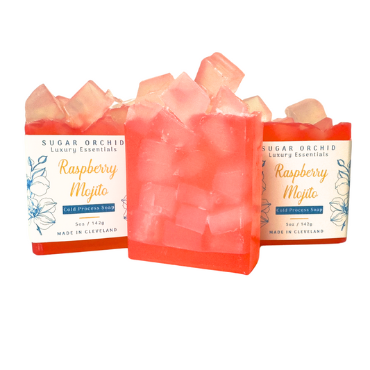 Raspberry Mojito Handmade Bar Soap