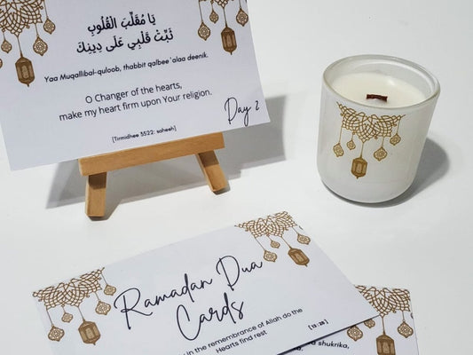 Ramadan Dua Cards - Sugar Orchid Luxury Essentials