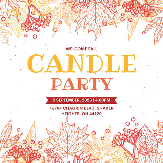 SEPT 09, 2023 - Candle Making Party - Sugar Orchid Luxury Essentials
