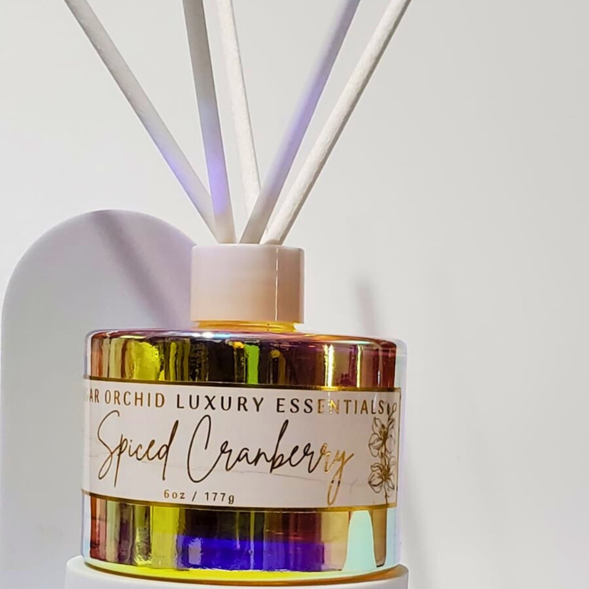 Spiced Cranberry - Opal Room Diffuser - Sugar Orchid Luxury Essentials